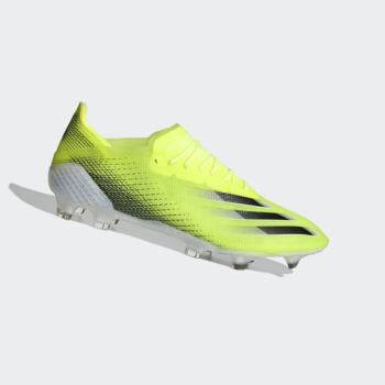 Botas De Futbol Adidas X Ghosted.1 Firm Ground Mujer Chile Amarillo - VSWRAO607