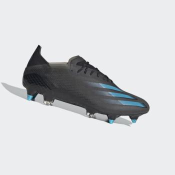 Botas De Futbol Adidas X Ghosted.1 Soft Ground Hombre Chile Negras - OHUPFM261