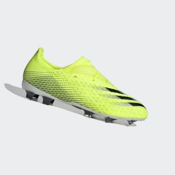 Botas De Futbol Adidas X Ghosted.2 Firm Ground Hombre Chile Amarillo - NEFTML674