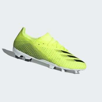 Botas De Futbol Adidas X Ghosted.3 Firm Ground Mujer Chile Amarillo - LMZTJU163