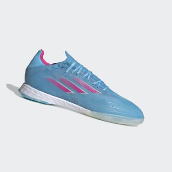 Botas De Futbol Adidas X Speedflow.1 Indoor Mujer Chile Azules - SOZTWD456