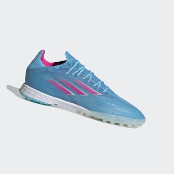 Botas De Futbol Adidas X Speedflow.1 Turf Mujer Chile Azules - COMUZP657