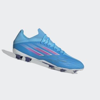 Botas De Futbol Adidas X Speedflow.2 Firm Ground Mujer Chile Azules - WBDFJV083