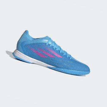 Botas De Futbol Adidas X Speedflow.3 Indoor Hombre Chile Azules - NAUHCI907