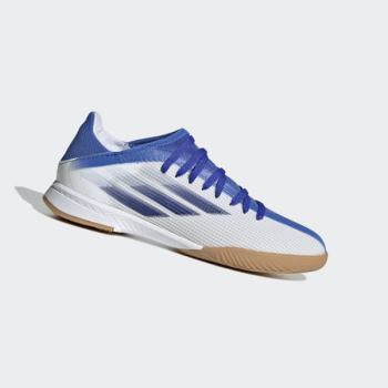 Botas De Futbol Adidas X Speedflow.3 Indoor Mujer Chile Blancas - RJVKWZ847