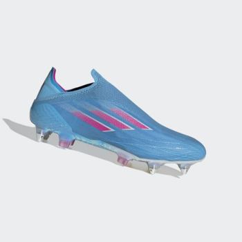 Botas De Futbol Adidas X Speedflow+ Soft Ground Mujer Chile Azules - AMHBYU409