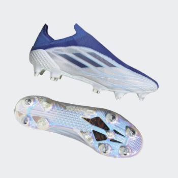 Botas De Futbol Adidas X Speedflow+ Soft Ground Mujer Chile Blancas - IKZUYS748