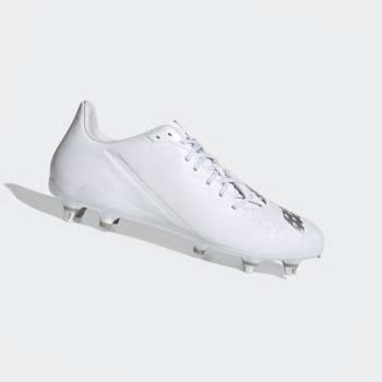 Botas De Rugby Adidas Malice SG Hombre Chile Blancas - OQGBXU952