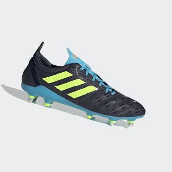 Botas De Rugby Adidas Malice Soft Ground Hombre Chile Azules - IJKUCX206