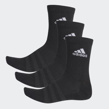 Calcetines Adidas Acolchados Crew 3 Pairs Hombre Chile Negras - RHQTDF857