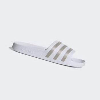 Chanclas Adidas Adilette Aqua Hombre Chile Blancas - ADROUT147