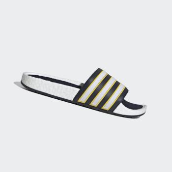 Chanclas Adidas Adilette Boost Hombre Chile Blancas - FWCDUQ503