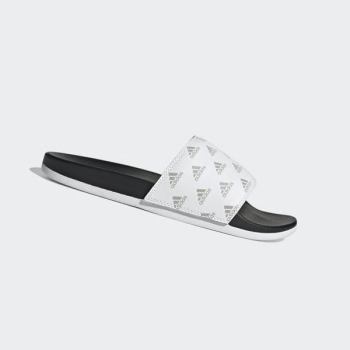 Chanclas Adidas Adilette Comodidad Mujer Chile Blancas - YTXLNI892