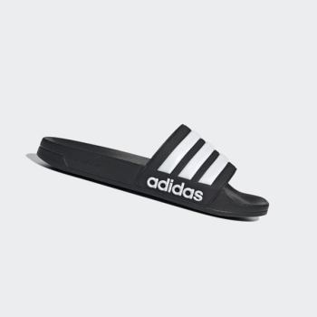 Chanclas Adidas Adilette Shower Mujer Chile Negras - LAQENF176