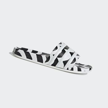 Chanclas Adidas Marimekko Adilette Mujer Chile Negras - ZFGSPI804