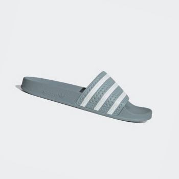 Chanclas Adidas adilette Hombre Chile Gris - TVKBSZ148