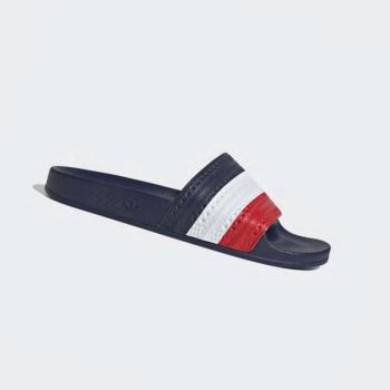 Chanclas Adidas adilette Hombre Chile Rojas - GDUFQB093