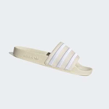 Chanclas Adidas adilette Mujer Chile Beige - YURFHN702