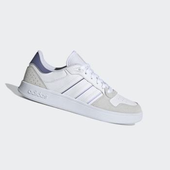 Zapatillas Adidas Breaknet Plus Mujer Chile Blancas - GHKLPR215