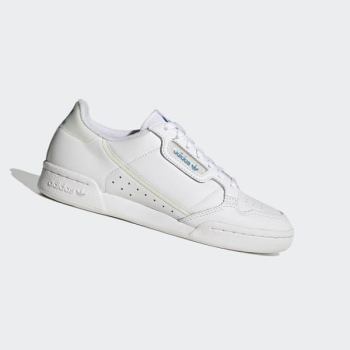 Zapatillas Adidas Continental 80 Mujer Chile Blancas - KHURYA869