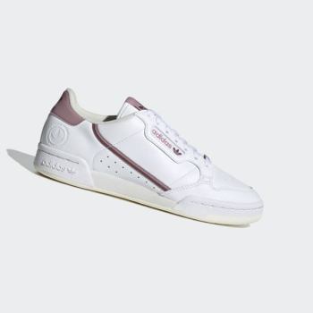 Zapatillas Adidas Continental 80 Vegan Mujer Chile Blancas - BNXPZH089