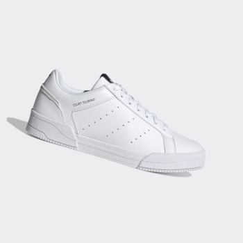 Zapatillas Adidas Court Tourino Mujer Chile Blancas - DJWBCP956