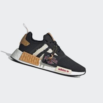 Zapatillas Adidas Disney NMD_R1 Mujer Chile Negras - NWFOKT932