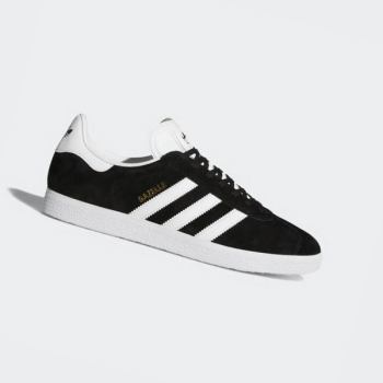 Zapatillas Adidas Gazelle Mujer Chile Negras - JAQOUF843