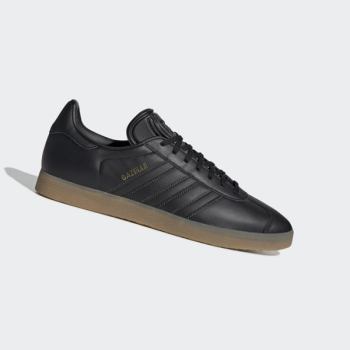 Zapatillas Adidas Gazelle Mujer Chile Negras - WTPYVF219