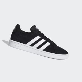 Zapatillas Adidas Grand Court Hombre Chile Negras - PRXCZA127