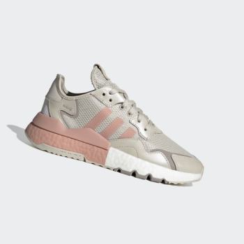 Zapatillas Adidas Nite Jogger Mujer Chile Beige - EFMQVL196