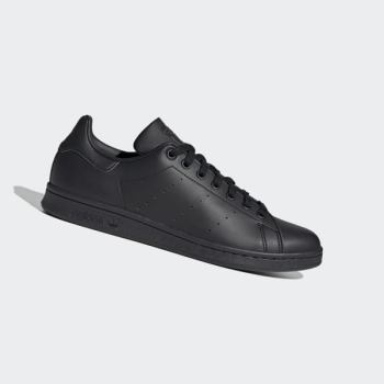 Zapatillas Adidas Stan Smith Mujer Chile Negras - AUESBL548