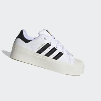 Zapatillas Adidas Superstar Bonega Mujer Chile Blancas - QSTVIG187