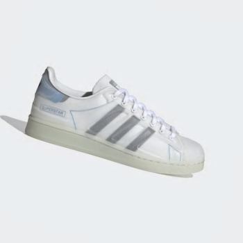 Zapatillas Adidas Superstar Futureshell Mujer Chile Blancas - PTZECH347