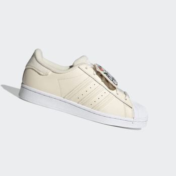 Zapatillas Adidas Superstar Mujer Chile Beige - GHYFCU731