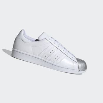 Zapatillas Adidas Superstar Mujer Chile Blancas - DAWXLR983