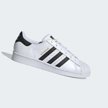 Zapatillas Adidas Superstar Mujer Chile Blancas - QBPMUG741