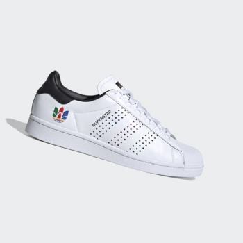 Zapatillas Adidas Superstar Mujer Chile Blancas - RGNPYH572