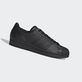 Zapatillas Adidas Superstar Mujer Chile Negras - IERLVC867