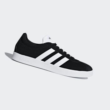 Zapatillas Adidas VL Court 2.0 Mujer Chile Negras - XVDYGT954