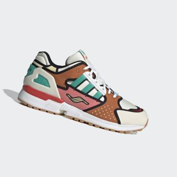 Zapatillas Adidas ZX 10000 Krusty Burger Mujer Chile Blancas - IGJXWC935