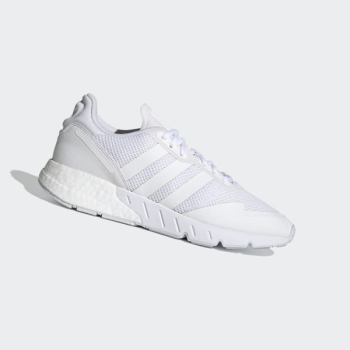 Zapatillas Adidas ZX 1K Boost Mujer Chile Blancas - QZKCTP298