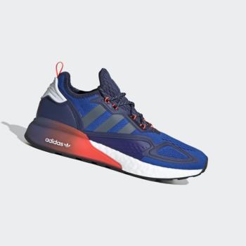 Zapatillas Adidas ZX 2K Boost Mujer Chile Azules - WNHAPU305