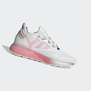 Zapatillas Adidas ZX 2K Boost Mujer Chile Blancas - JRTCAH283