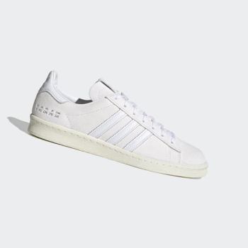 Zapatillas Baloncesto Adidas Campus 80s Mujer Chile Blancas - AMKJVN503