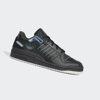 Zapatillas Baloncesto Adidas Forum Exhibit Low Hombre Chile Negras - BLMXOE015