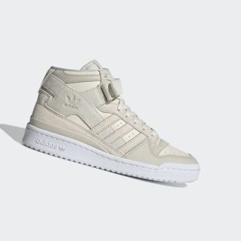 Zapatillas Baloncesto Adidas Forum Mid Mujer Chile Beige - CYWSFO692