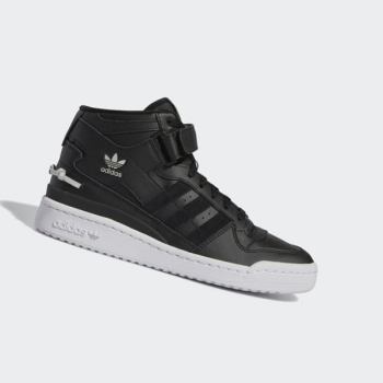 Zapatillas Baloncesto Adidas Forum Mid Mujer Chile Negras - XYQJCV674