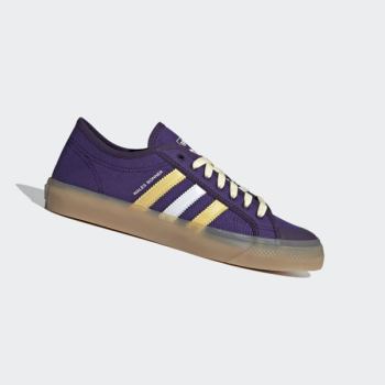 Zapatillas Baloncesto Adidas Wales Bonner Nizza Lo Hombre Chile Moradas - PAICTH261