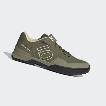 Zapatillas Ciclismo Adidas Five Ten Mountain Kestrel Encaje Hombre Chile Verde - RJICDY876